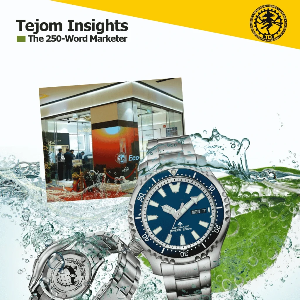 Watch Marketing Strategy - The 250-Word Marketer - Tejom Insights - Tejom Digital